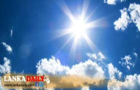 අද සුළුවෙන් වහින දිස්ත්‍රික්ක මෙන්න -සෙසු දිස්ත්‍රික්ක වලට වියළි කාලගුණයක්