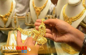 රන් මිල පහළ යමින්