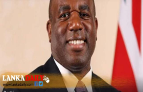 බ්‍රිතාන්‍ය නියෝජ්‍ය අගමැති ඩේවිඩ් ලැමී දිවයිනට