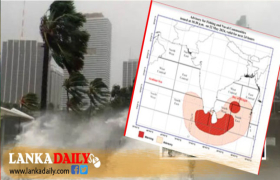 උතුරු පළාතට පැ.කි.මී. 70 දක්වා වන ප්‍රහාරාත්මක සුළං