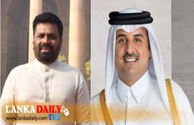 ජනාධිපති සහ කටාර් ර්එමීර්වරයා අතර විශේෂ දුරකථන සංවාදයක් - ලංකාවට ස්ථාවරව ඉන්ධන සැපයීමටත් පොරොන්දුවක්