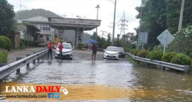 ජලයෙන් යටවූ වැලිපැන්න අන්තර් හුවමාරු මාර්ග නැවත විවෘත කෙරේ