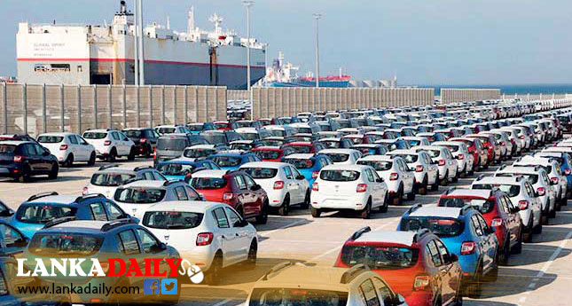 අප්‍රේල් සිට වාහන මිළ ඉහළට