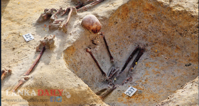 චෙම්මනි සමූහ මිනීවළේ අමුතු ඇට සැකිල්ලක්