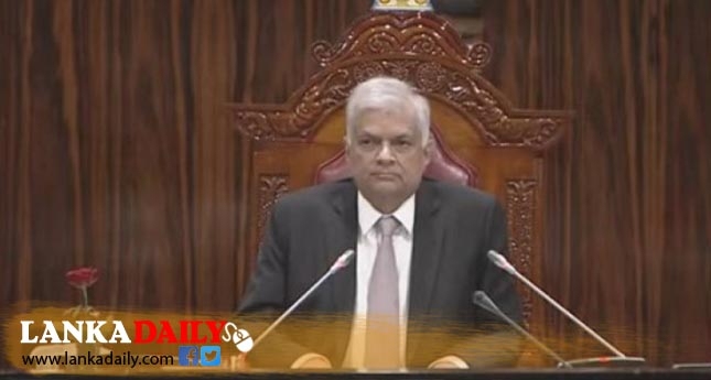 ජනපති ප්‍රතිපත්ති ප්‍රකාශය ඉදිරිපත් කිරිමෙන් අනතුරුව පාර්ලිමේන්තුව කල් තබයි
