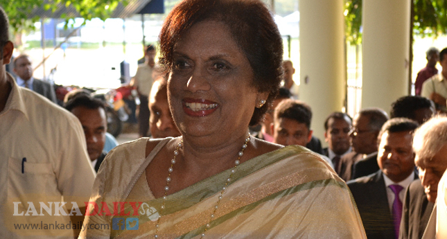 චන්ද්‍රිකාටත් තනතුරක් !