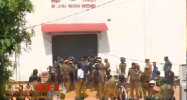 බන්ධනාගාර ගැටුම වැළැක්වීමට වෙඩිතැබූ නිලධාරියට මරණ තර්ජන