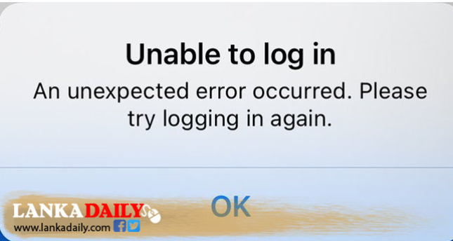 Facebook හදිසියේම බි‍ද වැටෙයි